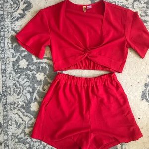 H&M RED SET